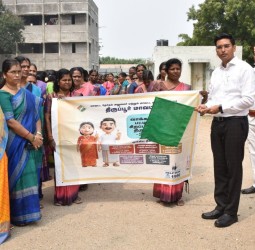 திருப்பூர் அரசு கலைக்கல்லூரியில் வாக்காளர் திருத்தப் பட்டியல் விழிப்புணர்வு