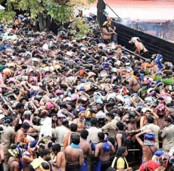 சபரிமலையில் கட்டுக்கடங்காத கூட்டம்! தேசிய பேரிடர் மீட்புக் குழு விரைவு!