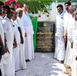 சிமெண்ட் சாலை திறப்பு விழா...........