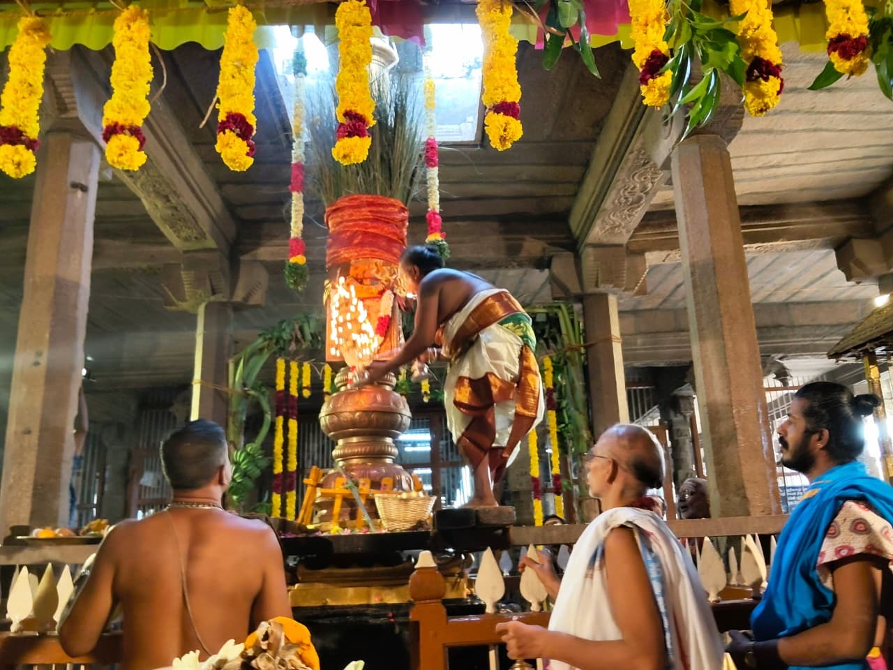 காந்திமதி அம்பாள் உடனுறை நெல்லையப்பர் கோயிலில் ஐப்பசி திருக்கல்யாண திருவிழா