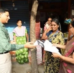 எஸ்ஐஆர் பணிகளை கலெக்டர் பிரவீன்குமார் வீடு வீடாக ஆய்வு