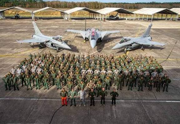 இந்தியா - பிரான்ஸ் இடையே 'கருடா 25' வான் பாதுகாப்பு பயிற்சி துவக்கம்