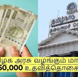 தமிழ் நாட்டின் அரிய வரலாற்று ஆவணங்கள் ஆய்வுக்கு மாதம் ரூ.50 ஆயிரம் உதவித் தொகை: 28ந் தேதிக்குள் ஆராய்ச்சியாளர்கள் விண்ணப்பிக்கலாம்