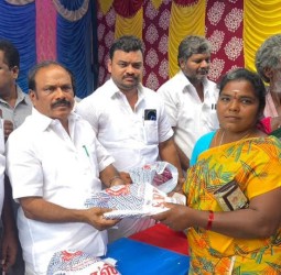 திட்டக்குடி சட்டமன்ற தொகுதியில் பொதுமக்களிடம் அமைச்சர் சி.வெ.கணேசன் குறைகளை கேட்டறிந்து நலத்திட்ட உதவிகளை வழங்கினர்