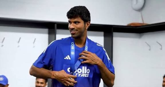 வாஷிங்டன் சுந்தருக்கு ‘இம்பேக்ட் வீரர் விருது’: இந்திய கிரிக்கெட் வாரியம் வழங்கியது