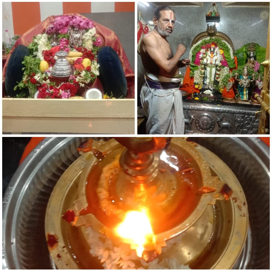 காட்பாடி ஸ்ரீ பக்த .ஆஞ்சநேயர் கோயிலில் திருவோண சிரவண தீபம் ஏற்றி வழிபாடு!