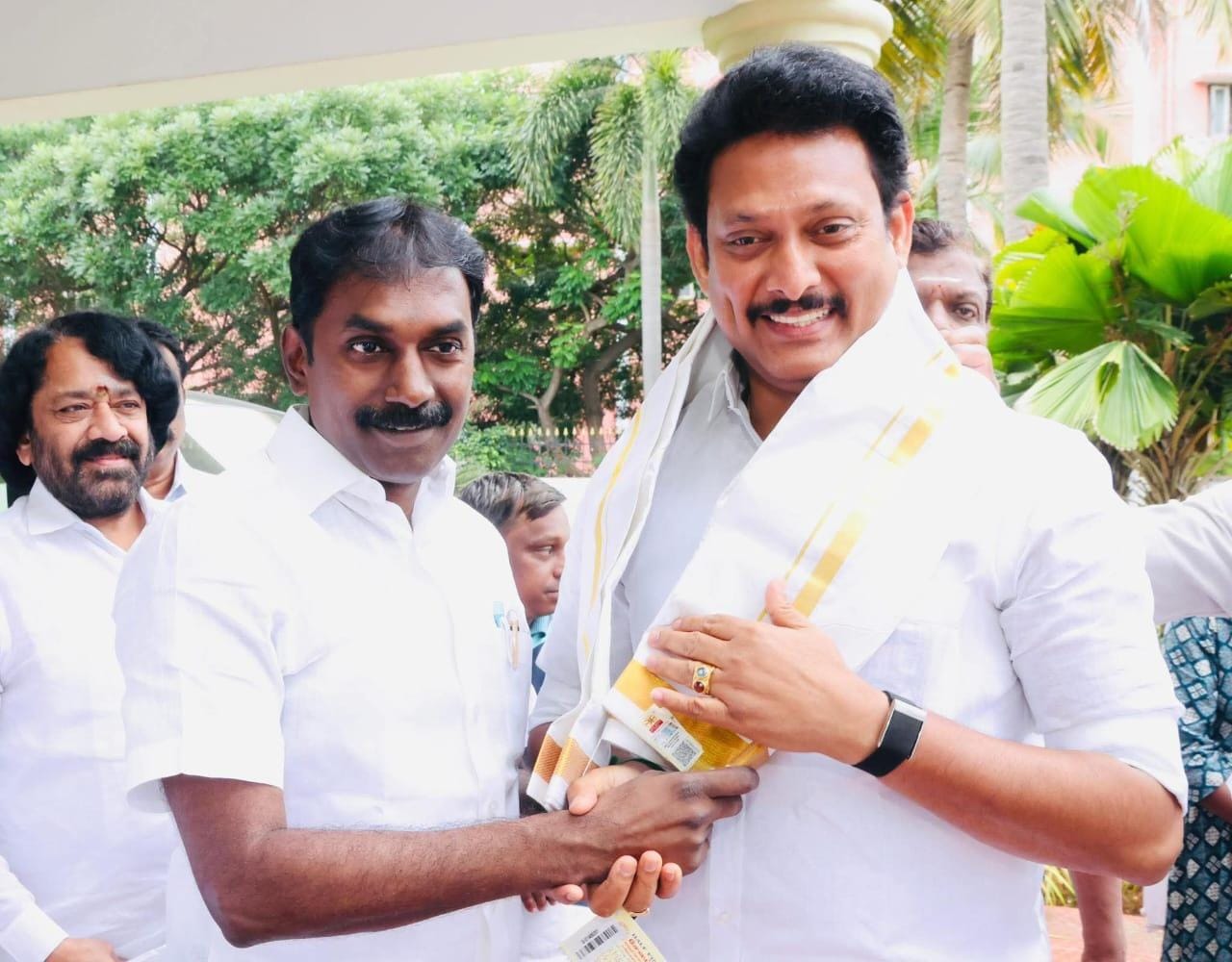 திருவண்ணாமலை நவம்பர் -21 மாவட்டத்திற்கு வருகை தந்த பள்ளி கல்வித்துறை மாண்புமிகு அமைச்சர்