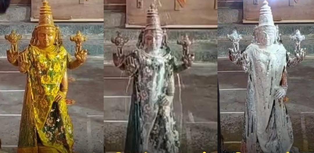 நகர காவல் தெய்வம் துர்க்கை அம்மனுக்கு சிறப்பு அபிஷேகம்.....