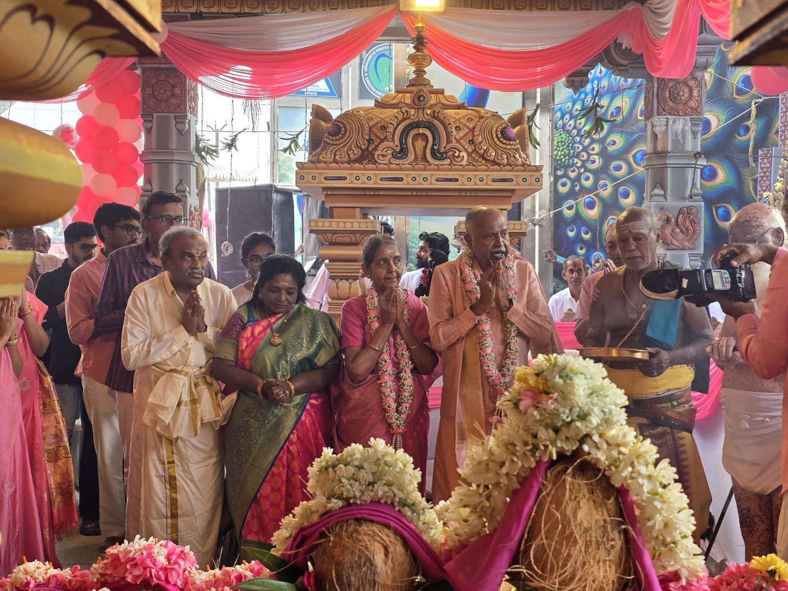 சவீதா பல் மருத்துவக் கல்லூரியில் நடந்த வேள்வி யாகத்தில் முன்னாள் கவர்னர் தமிழிசை