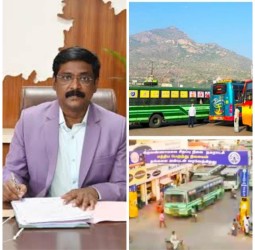 திருக்கார்த்திகை தீபத் திருவிழாவுக்கு சிறப்பு பேருந்துகள்