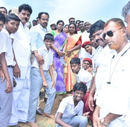 புளியங்குடி நகராட்சி, பத்தாயிரம் பனை விதைகள் நடும் பணி