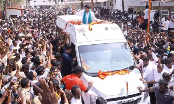 புதுச்சேரியில் டிசம்பர் 5ந் தேதி விஜய் ரோடு ஷோ: அனுமதி கேட்டு மனு