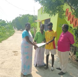 சிறப்பு வாக்காளர் பட்டியல் திருத்தல்.விண்ணப்பப் படிவம் வழங்கல்...