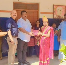 டிவிஆர்கேஇந்து வித்யாலய பள்ளியில் நடைபெற்ற வந்தே மாதரம் 150-வது ஆண்டு விழா