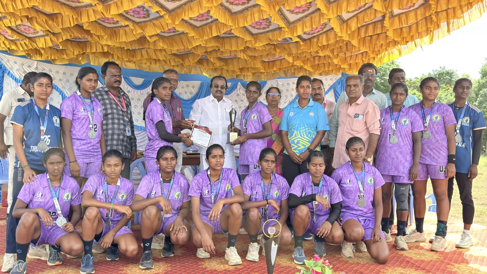 மாநில அளவிலான 41வது பாரதியார் தின குழு விளையாட்டு போட்டி