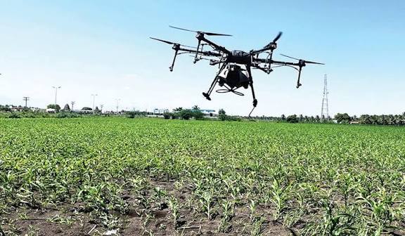 ட்ரோன் மூலம் பூச்சி மருந்து தெளிக்க பழநி விவசாயிகள் ஆர்வம்!