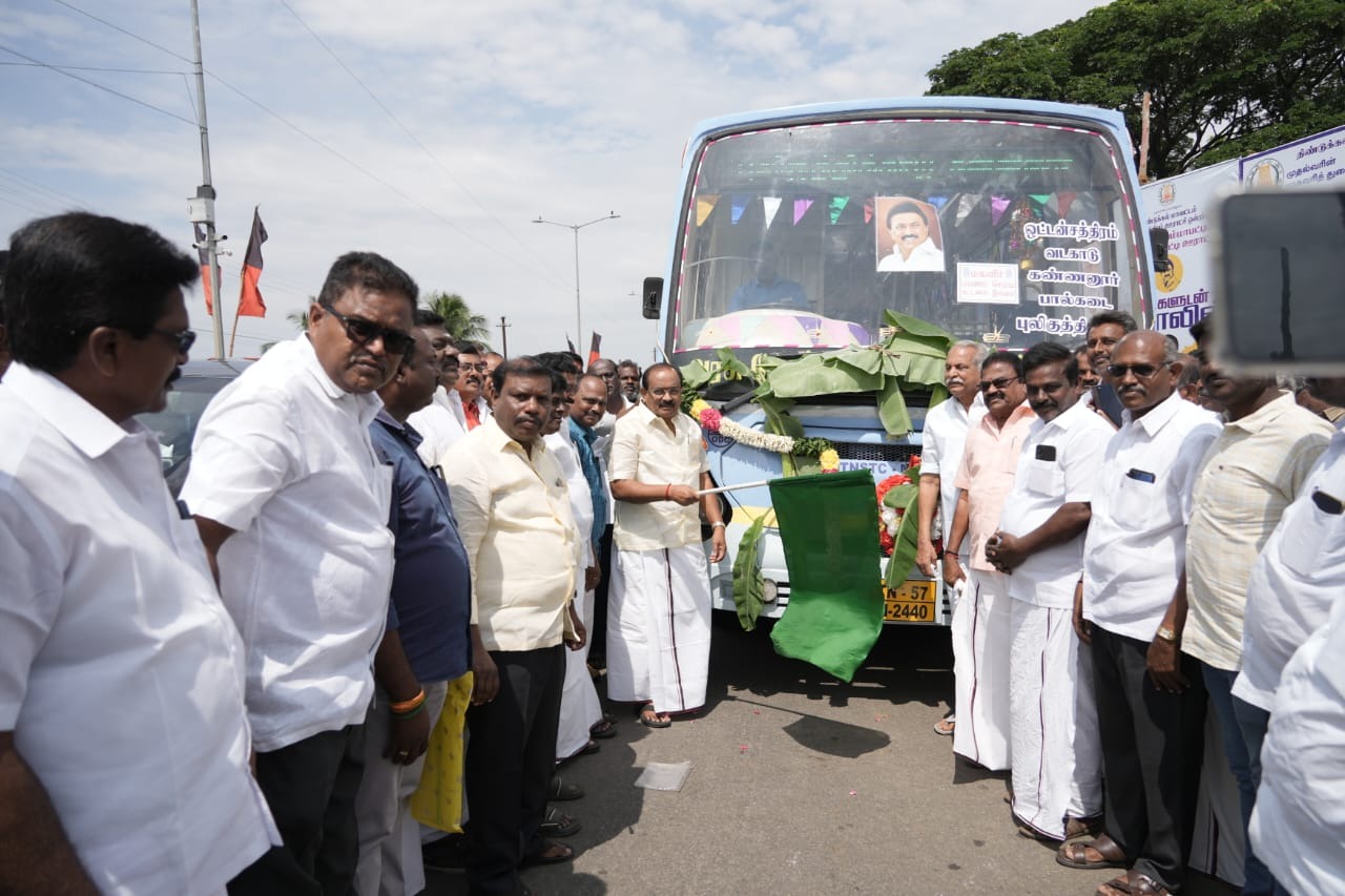தங்கச்சியம்மாபட்டி ஊராட்சியில், 2 புதிய பேருந்து