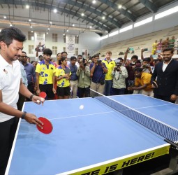 ரூ.7.82 கோடி மதிப்பில் கட்டப்பட்டுள்ள டேபிள் டென்னிஸ் அரங்கம்