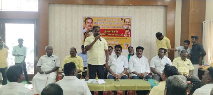 விக்கிரவாண்டி சட்டமன்ற தொகுதி அன்புமணி ராமதாஸ் தரப்பு பாட்டாளி மக்கள் கட்சி நிர்வாகிகள் ஆலோசனை கூட்டம்