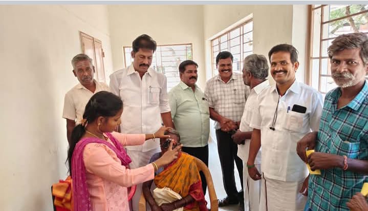 விழுப்புரம் மாவட்ட பார்வை இழப்பு தடுப்பு சங்கம் மற்றும் ஸ்ரீ வெங்கடேஸ்வரா மருத்துவக் கல்லூரி இணைந்து நடத்தும் இலவச கண் மருத்துவ முகாம்