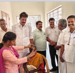 விழுப்புரம் மாவட்ட பார்வை இழப்பு தடுப்பு சங்கம் மற்றும் ஸ்ரீ வெங்கடேஸ்வரா மருத்துவக் கல்லூரி இணைந்து நடத்தும் இலவச கண் மருத்துவ முகாம்
