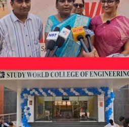 ஸ்டடி வேர்ல்ட் பொறியியல் கல்லூரியில் யுவா ஆடுகளம் விளையாட்டு போட்டிகள் தொடக்கம்