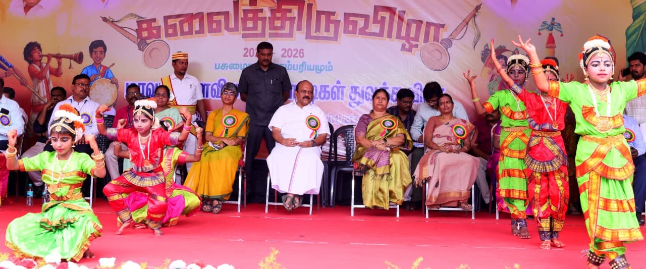 செங்கல்பட்டு புனித சூசையப்பர் மேல்நிலைப் பள்ளியில் பள்ளியில் கலைத்திருவிழா