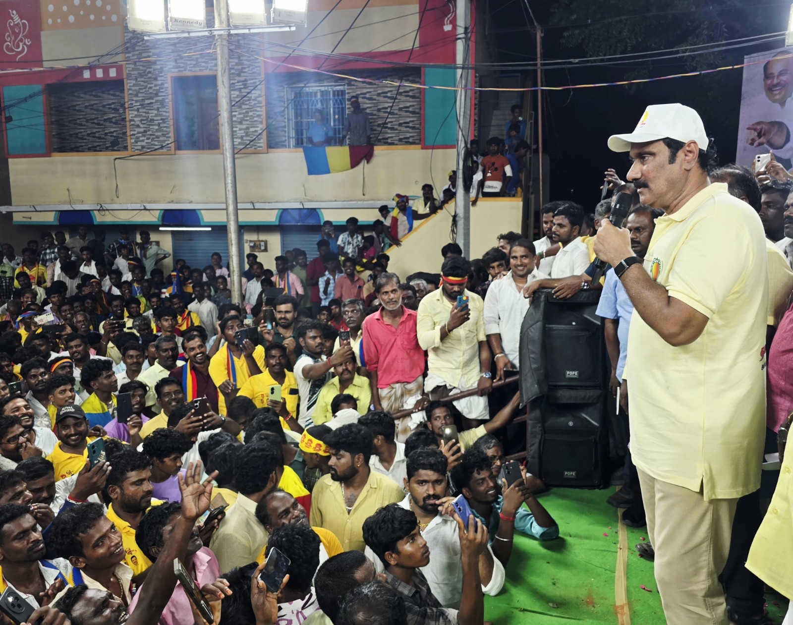 குன்னத்தில் பாமக தலைவர் அன்புமணி பேசினார்.