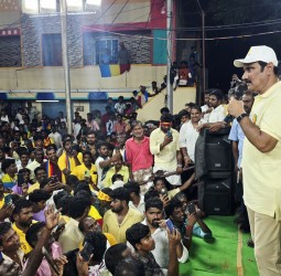 குன்னத்தில் பாமக தலைவர் அன்புமணி பேசினார்.