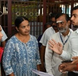 கவுண்டம்பாளையத்தில் வாக்காளர் பட்டியல் சிறப்பு தீவிர திருத்தப்பணி