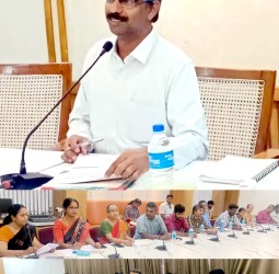 மாபெரும் தனியார் துறை வேலைவாய்ப்பு முகாம் குறித்து கலெக்டர் கந்தசாமிதலைமையில் ஆய்வு