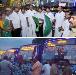 விருதுநகர் மாவட்டத்தில் நேற்று 10 புதிய வழித்தடத்தில் பேருந்து சேவை