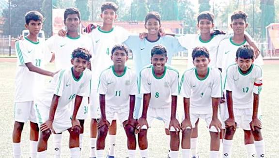 சப்-ஜூனியர் தேசிய கால்பந்து தொடர்: தெலங்கானாவை வீழ்த்தி தமிழ்நாடு சாம்பியன்