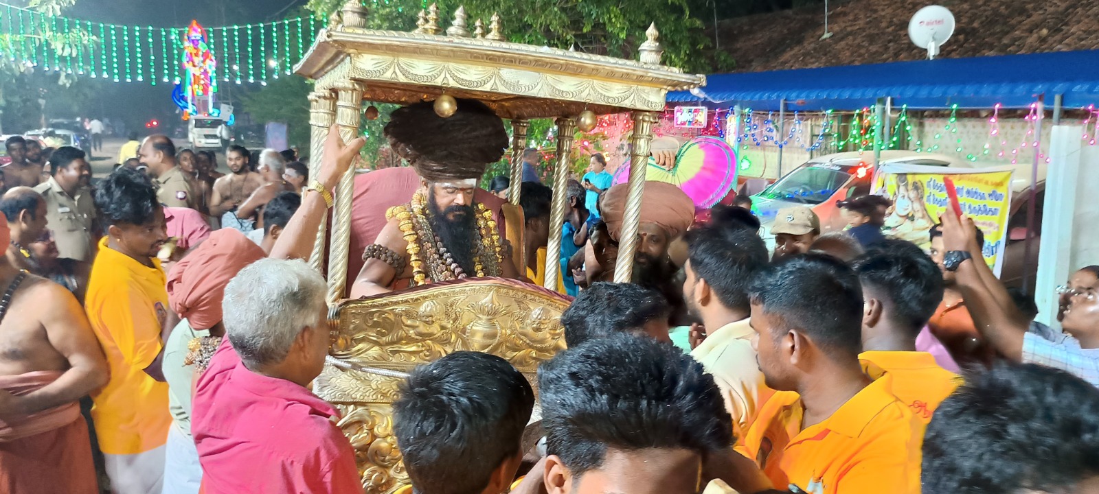 ஸ்ரீலஸ்ரீ கயிலை மாசிலாமணி தேசிக ஞானசம்பந்த பரமாச்சாரியார் சுவாமிகள் வீதிஉலா