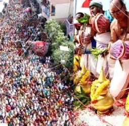 மண்ணச்சநல்லூர் பூமிநாதர் கோவிலில் மகா கும்பாபிஷேகம்- திரளான பக்தர்கள் தரிசனம்