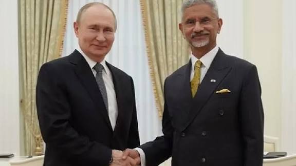 ரஷ்ய ஜனாதிபதி புடினுடன் ஜெய்சங்கர் சந்திப்பு