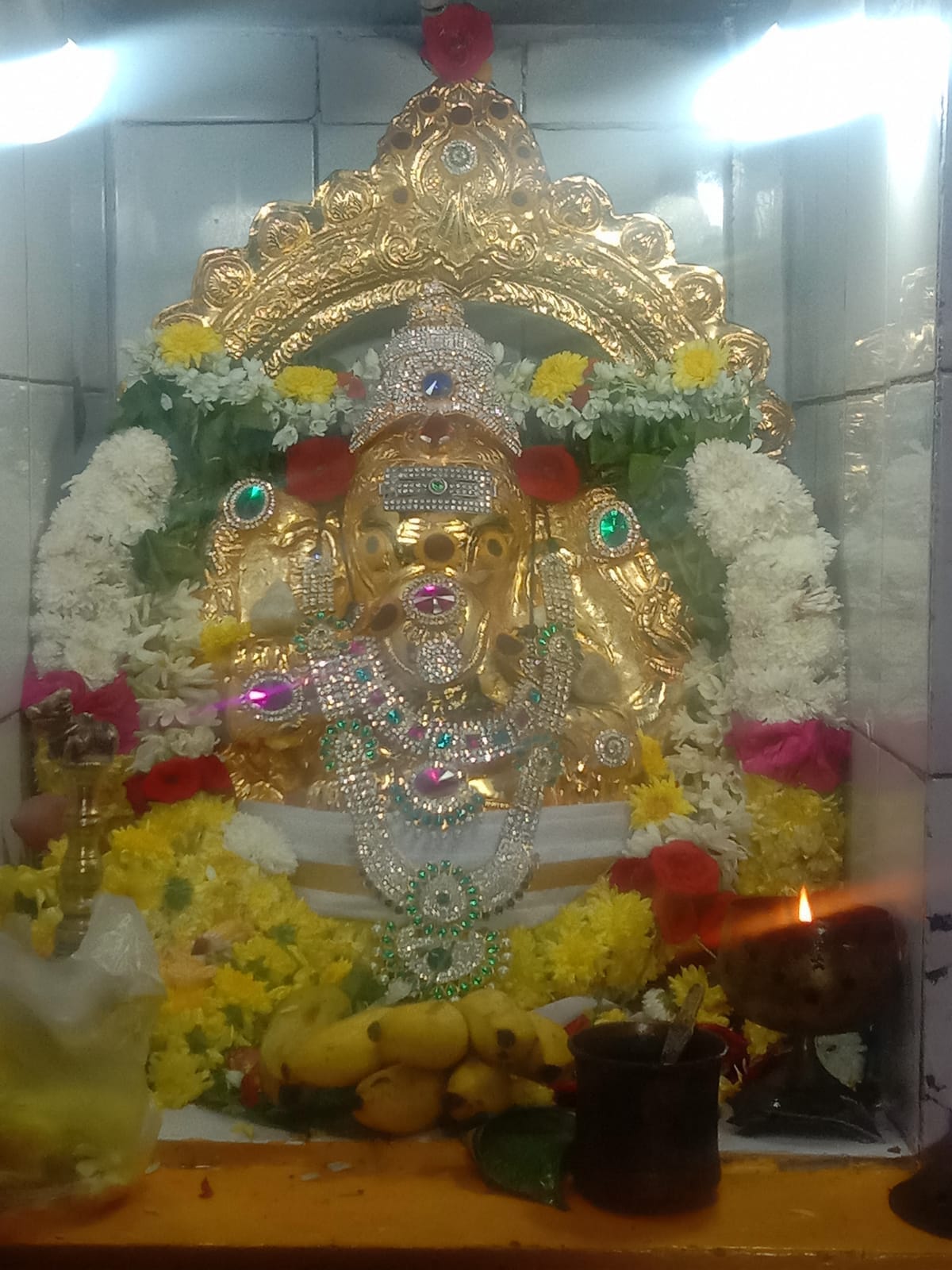 காட்பாடி ஸ்ரீ வரசித்தி விநாயகர் கோவிலில் சங்கடஹர சதுர்த்தி விழா