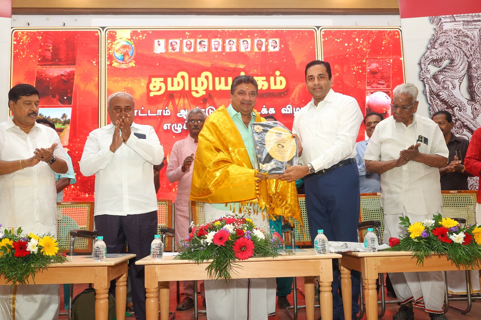 மதுரை தியாகராசர் கல்லூரியில் தமிழியக்கத்தின் எட்டாம் ஆண்டு தொடக்க விழா