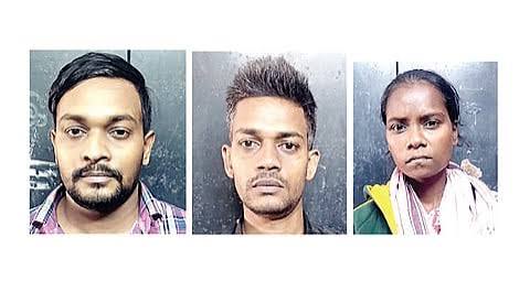 தனியார் நிறுவன பெண் அதிகாரி வீட்டில் திருட்டு: மும்பை சகோதரர்கள், சத்தீஸ்கர் பெண் கைது