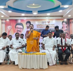 விளாத்திகுளம் சட்டமன்ற தொகுதியில் திமுக முகவர்கள் ஆலோசனைக் கூட்டம்