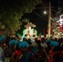 விருதுநகரில் நடந்த பாஜக கூட்டத்துக்கு வந்த மாநிலத் தலைவர் நயினார் நாகேந்திரனுக்கு உற்சாக வரவேற்பு