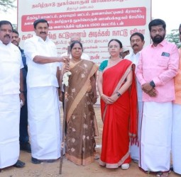 நுகர்பொருள் வாணிபக்கழகம் சேமிப்பு கிடங்கு வளாகத்தில் புதியதாக 1500 மெட்ரிக் டன் கொண்ட கூடுதல் கிடங்கு