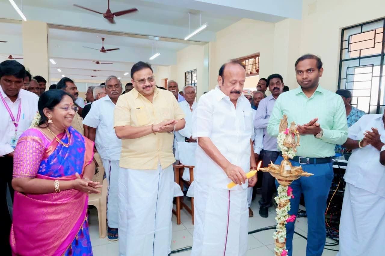 வடலூர் அரசு கலை மற்றும் அறிவியல் கல்லூரியில் ரூ.14கோடியில் புதிதாக கட்டப்பட்ட கட்டிடம்