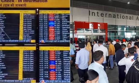 கட்டுப்பாட்டு மையத்தில் ‘திடீர்’ கோளாறு: டெல்லியில் விமான சேவை பாதிப்பு