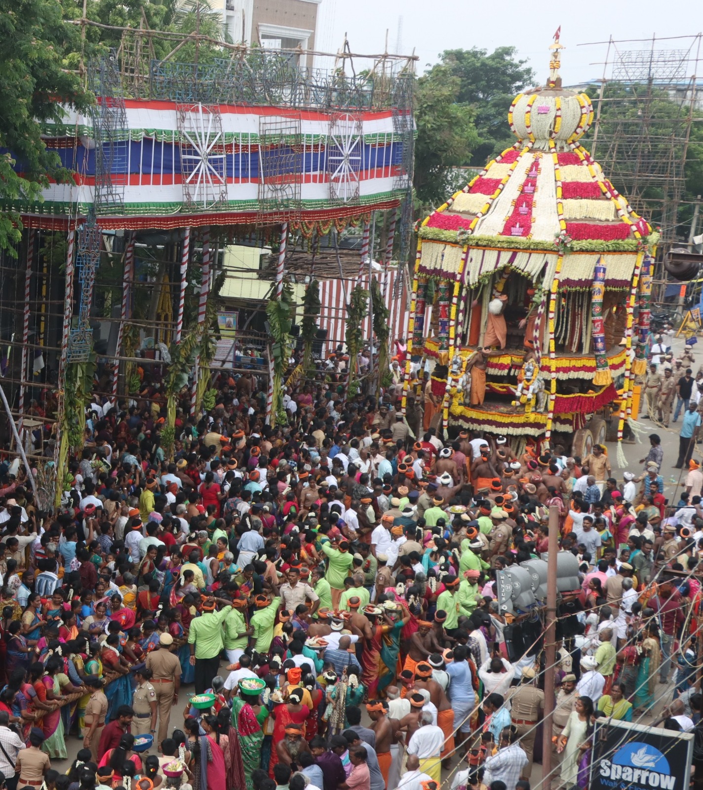 புதுநகர் அய்யா வைகுண்ட தர்மபதி கோயிலின் 10-ம் நாள் திருவிழா