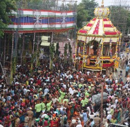 புதுநகர் அய்யா வைகுண்ட தர்மபதி கோயிலின் 10-ம்  நாள் திருவிழா