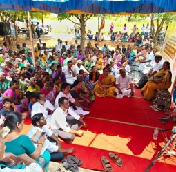 மேல்மலையனூர் ஒன்றியம் தாழங்குணம் ஊராட்சியில் நடைபெற்ற காந்தி ஜெயந்தி கிராம சபை கூட்டம்