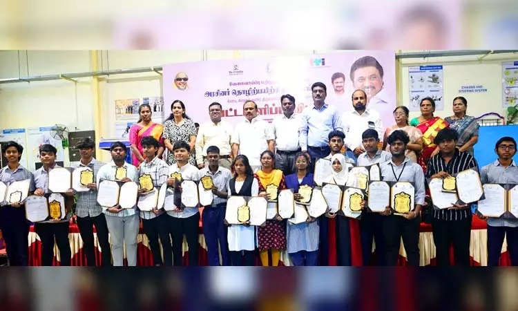 கிண்டியில் உள்ள அரசினர் தொழிற்பயிற்சி நிலைய பட்டமளிப்பு விழா