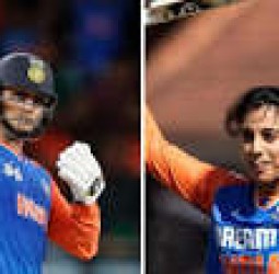 ஐசிசி விருதை வென்ற அபிஷேக் சர்மா, ஸ்மிருதி மந்தனா