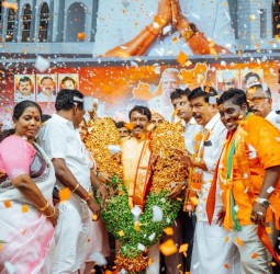 திருவல்லிக்கேணி தொகுதியில் நடந்த பாஜக பரப்புரை கூட்டம்